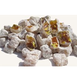 Antep Fıstıklı Kuş Lokumu (Çifte Kavrulmuş) 500 gr.