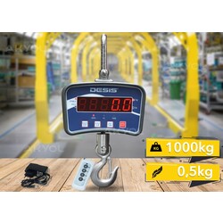Desis OCS-B Dijital Vinç Baskülü - Hassasiyet: 0,5 kg. Max: 1000 kg