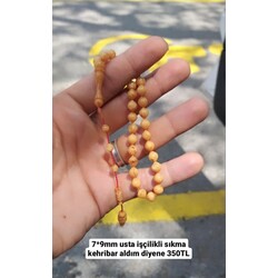 özel işçilik 7*9 sıkma kehribar 