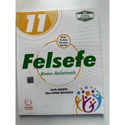 Felsefe 11. Sınıf Konu Anlatımlı Palme Yayınları