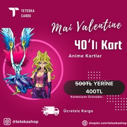 Mai Valentine 40'lı Anime Kart Destesi