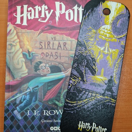 Harry Potter ve Sırlar Odası Temalı Kitap Ayracı