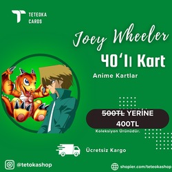 Joey Wheeler 40'lı Anime Kart Destesi