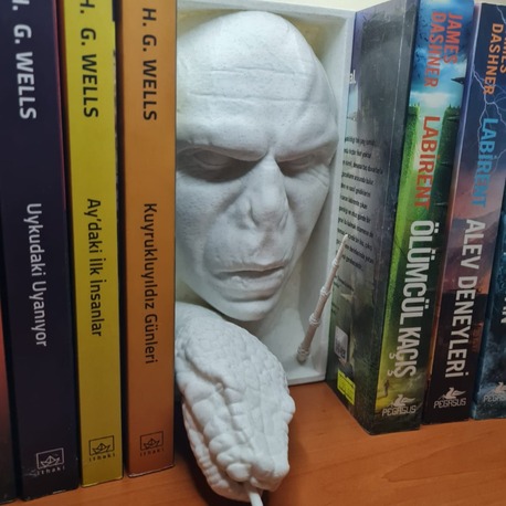 Harry Potter Voldemort Kitaplık Figürü