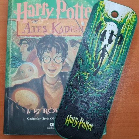 Harry Potter ve Ateş Kadehi Temalı Kitap Ayracı