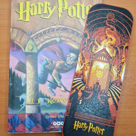 Harry Potter Felsefe Taşı Temalı Kitap Ayracı