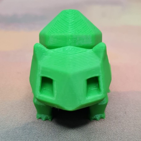 Minimalist Tasarım Pokemon Bulbasaur 4cm'lik Figür