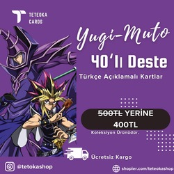 Yugi-Muto 40’lı Deste (Türkçe Açıklamalı Kartlar)