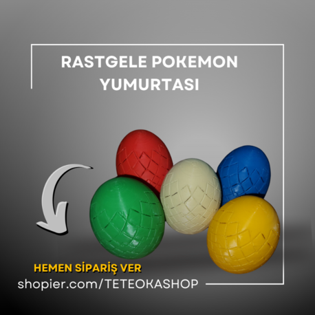 6'li Pokémon Yumurta Seti (Sürpriz Figürlü)