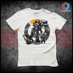 Overwatch Reinhardt White T-shirt - OWTSRHW1