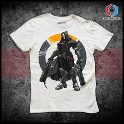 Overwatch Reaper White T-shirt - OWTSRRW1