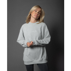 Karo Kauer Label Oversized Sweatshirt - Gri