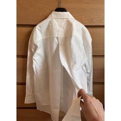 Anthropologie Sırt Yırtmaçlı Gömlek - Kırık Beyaz