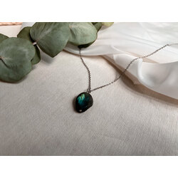 Labradorite wave kolye