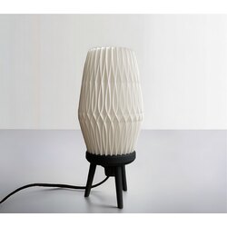 Modern Abajur Dikey Dalgalar E14