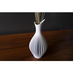 Modern Tarz Dalga Desen Plastik Vazo