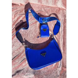 Prada Saks Mavisi Cüzdanlı Çanta 