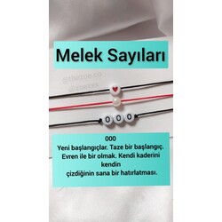 000 melek sayısı bileklik seti