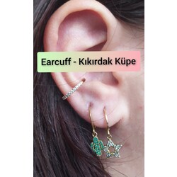 earcuff kıkırdak küpe deliksiz küpe
