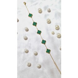 çelik van cleef bileklik yeşil van cleef