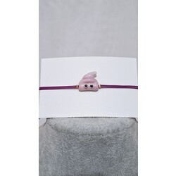 pembe bok murano bileklik