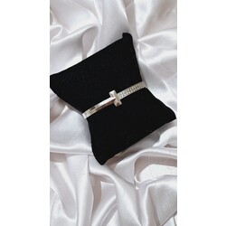 çelik tiffany & co kelepçe t kelepçe bileklik