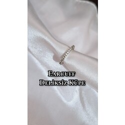 Earcuff Deliksiz Küpe kıkırdak küpe