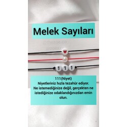 111 melek sayısı bileklik seti 