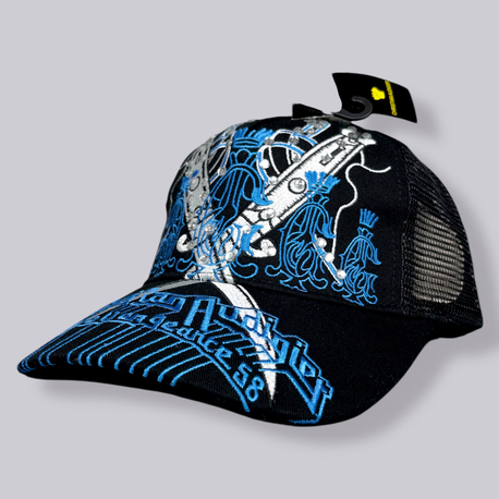 Ed Hardy by Christian Audigier Y2K Rare  Vintage Rhinestone Şapka