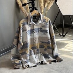 Oversize Oduncu Gömlek Sarı
