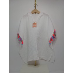 TinyBabyWear 2-4 yaş çocuk panço plaj havlusu