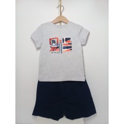 TinyBabyWear 3 yaş alt üst  penye ve şort ikili takım