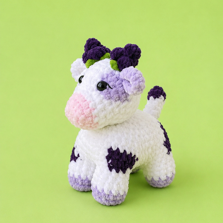 Amigurumi Üzüm İnek