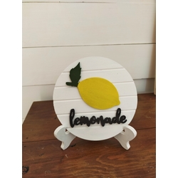 Lemonade Ahşap Obje 