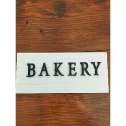 Bakery Ahşap Obje