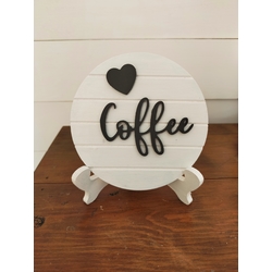 Coffee Ahşap Obje