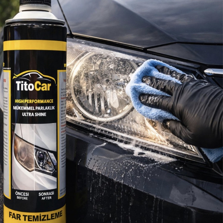 TitoCar Far Parlatma Kimyasalı 750 ml