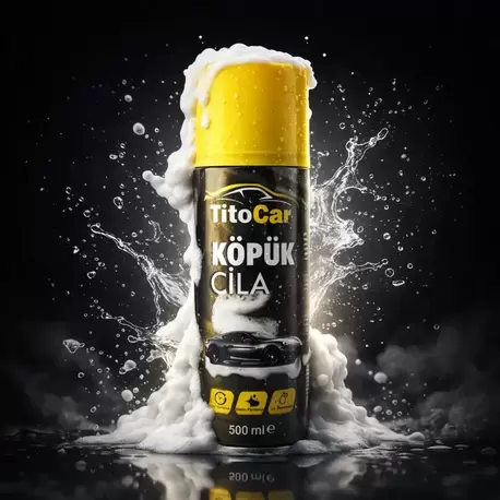 TitoCar Köpük Cila Sprey 500ml