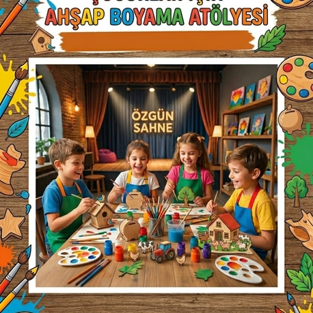AHŞAP BOYAMA (27 EYLÜL) 1 kişilik bilet 