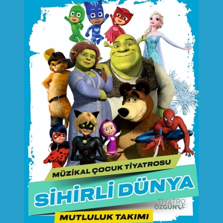 SİHİRLİ DÜNYA (20 EYLÜL) 1 kişilik bilet 