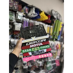 MOTOR PLEKSİ PLAKALIK
