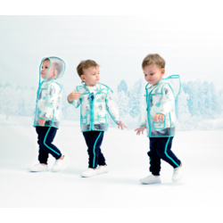 Wogi Baby Şeffaf Yağmurluk - Mint