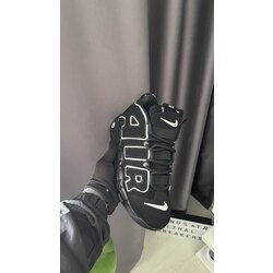 Nike Uptempo Air Siyah Beyaz 
