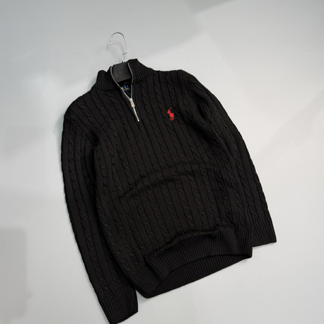 Ralph lauren fermuarlı siyah