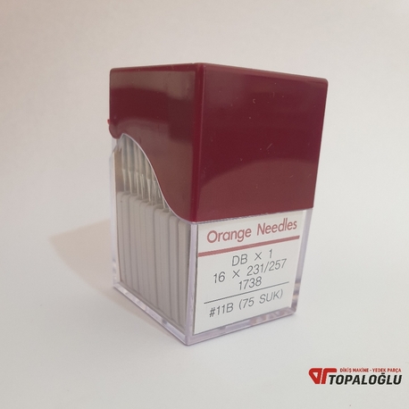 İnce Dip 11 Numara Düz Makine İğnesi