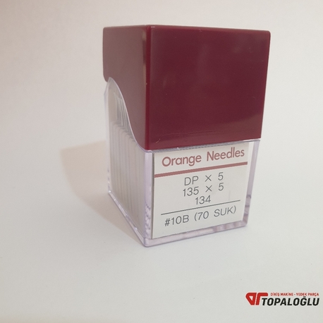 Kalın Dip 10 Numara Düz Makine İğnesi