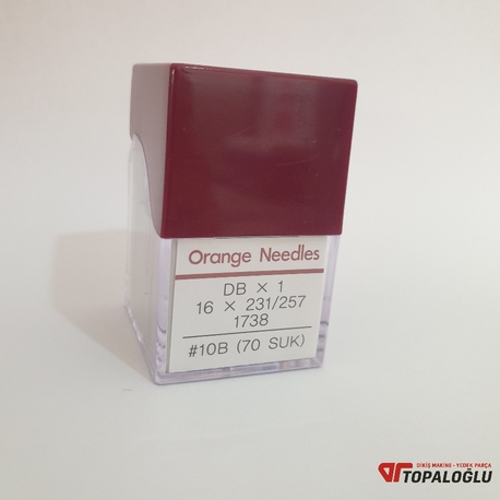 İnce Dip 10 Numara Düz Makine İğnesi