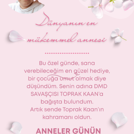 ANNELER GÜNÜ DİJİTAL DESTEK KARTI