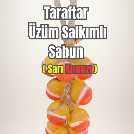 TARAFTAR ÜZÜM SALKIMLI  SABUN (GALATASARAY)