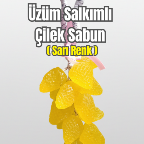 SALKIM SABUN ÇİLEK  GÖRÜNÜMLÜ (SARI)